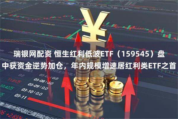 瑞银网配资 恒生红利低波ETF（159545）盘中获资金逆势加仓，年内规模增速居红利类ETF之首